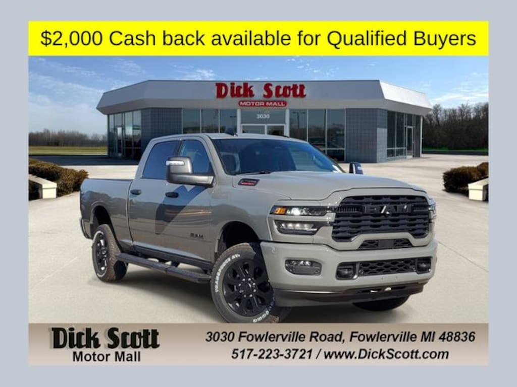 New 2026 Ram 2500 Big Horn Pickup