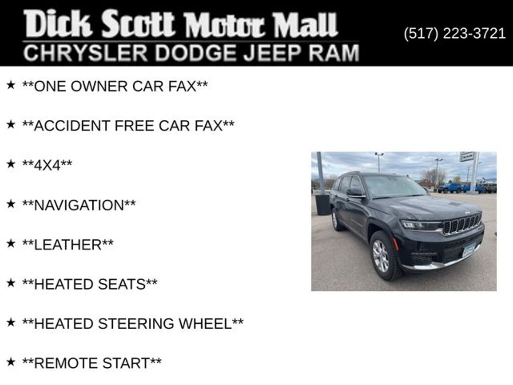 Used 2023 Jeep Grand Cherokee L Limited SUV