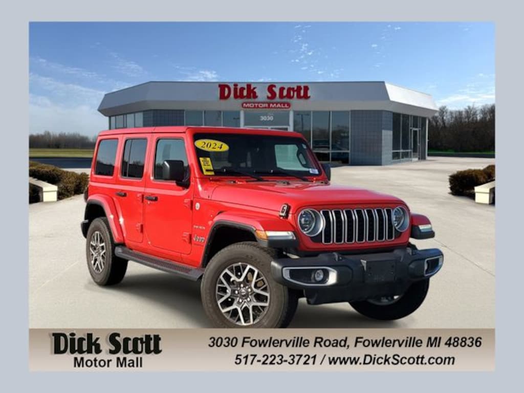 Used 2024 Jeep Wrangler Sahara SUV