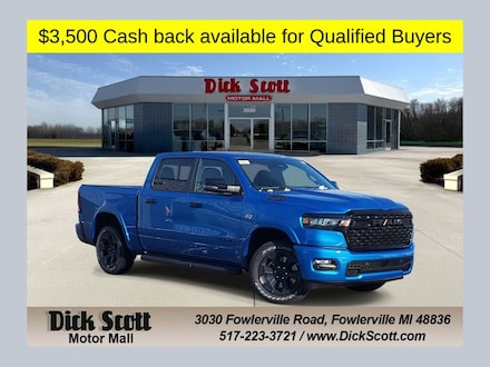 New 2026 Ram 1500 Big Horn/Lone Star Pickup for sale in Fowlerville MI