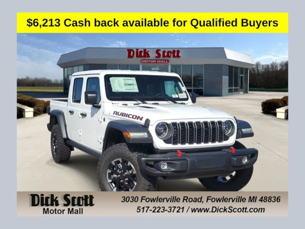 New 2026 Jeep Gladiator Rubicon Pickup