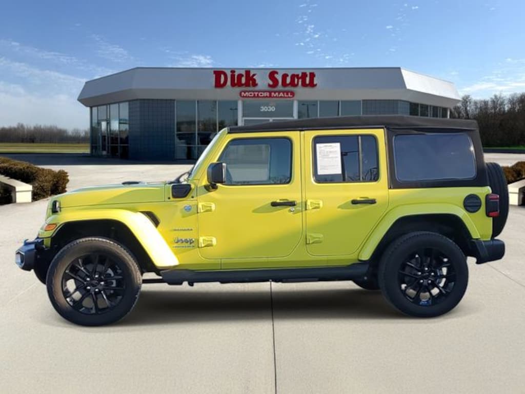 Used 2023 Jeep Wrangler Sahara 4xe SUV