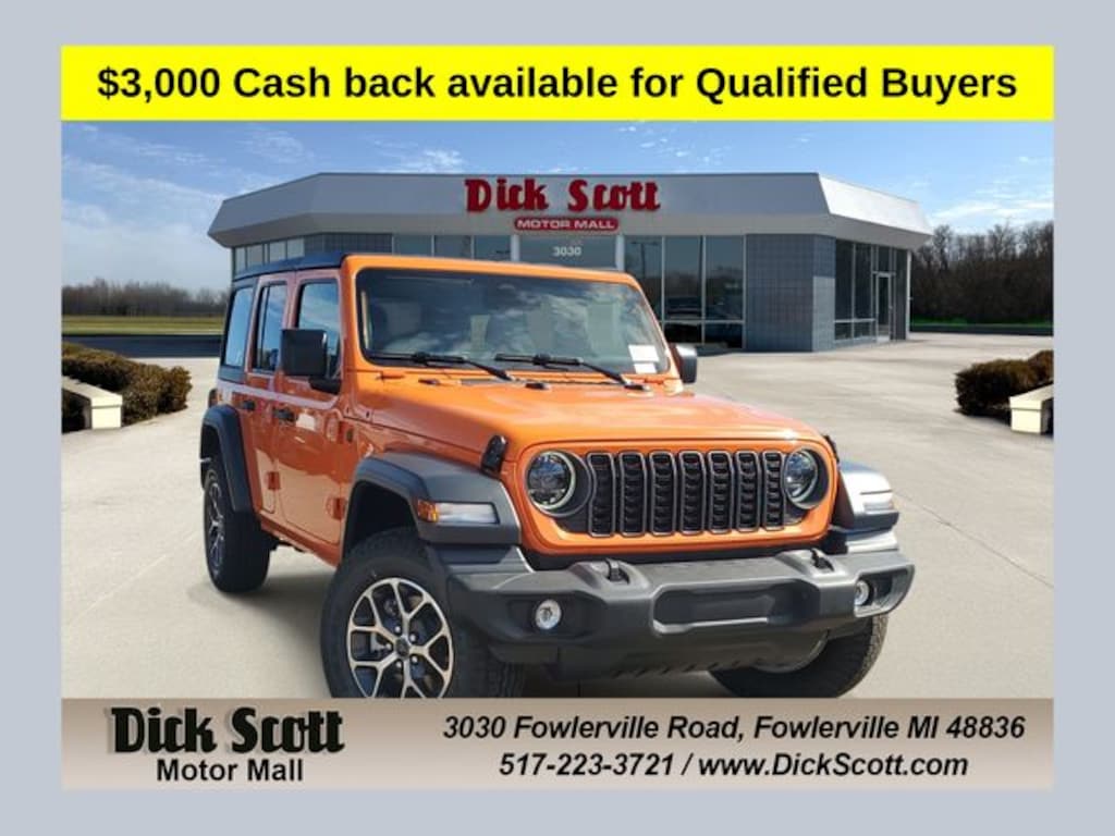 New 2026 Jeep Wrangler Sport Sport Utility