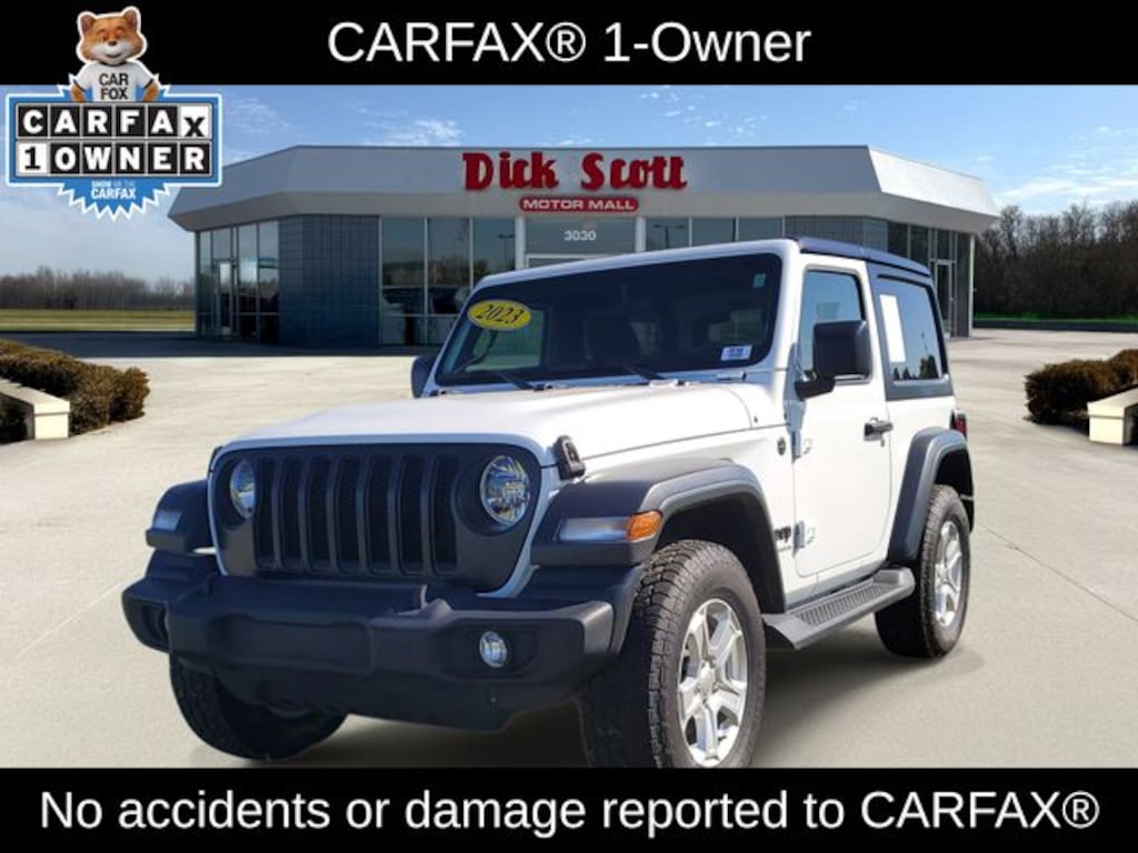 Used 2023 Jeep Wrangler Sport S SUV