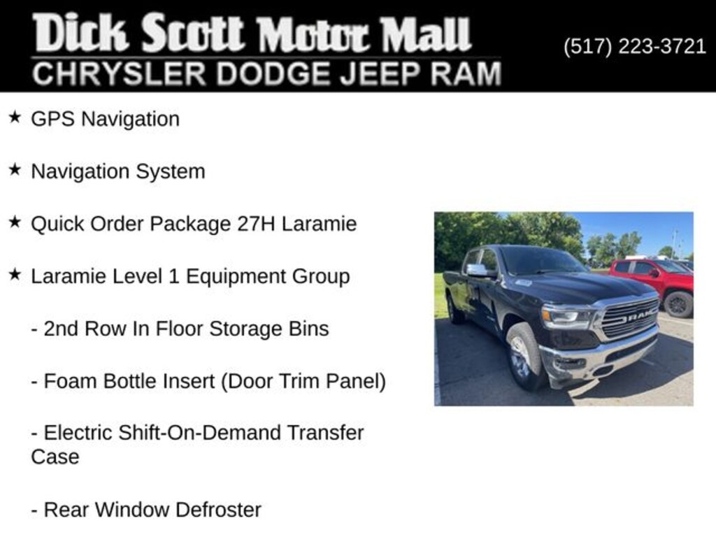 Used 2023 Ram 1500 Laramie Truck