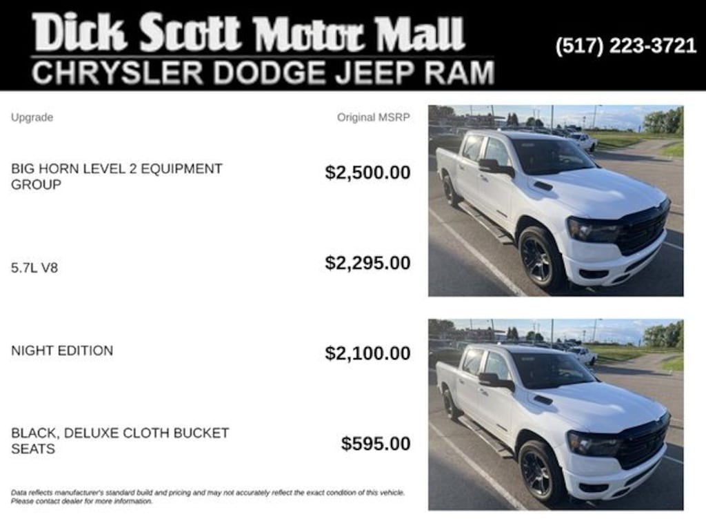 Used 2021 Ram 1500 Big Horn/Lone Star Truck
