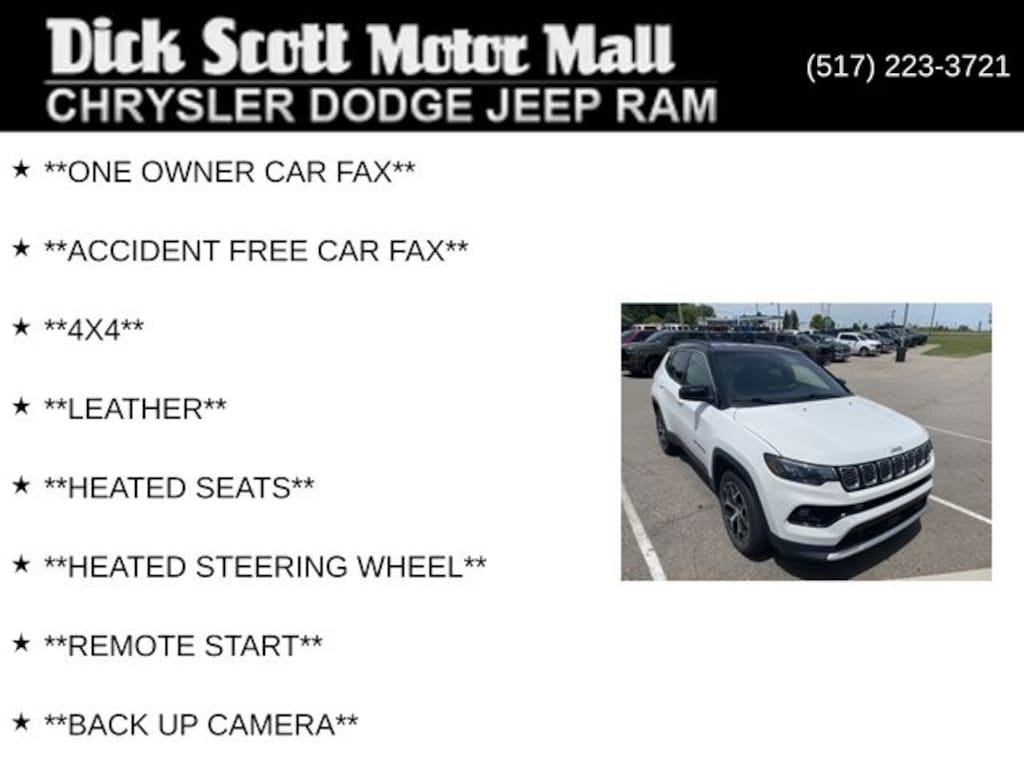 Used 2024 Jeep Compass Limited SUV