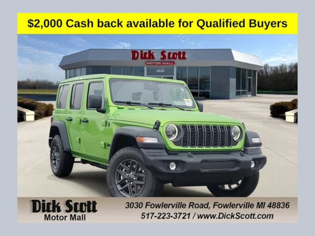 New 2026 Jeep Wrangler Sport Sport Utility