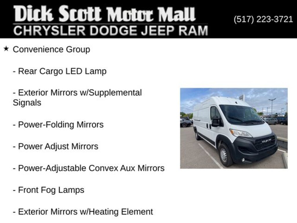 Used 2025 Ram Promaster 2500 High Roof Cargo Van