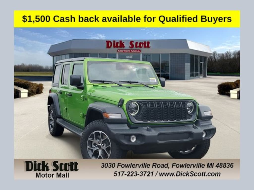 New 2026 Jeep Wrangler Sport Sport Utility