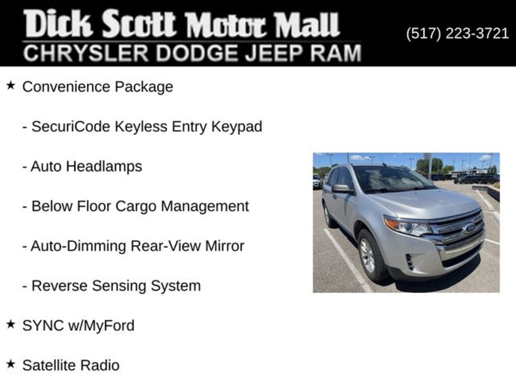 Used 2014 Ford Edge SE SUV