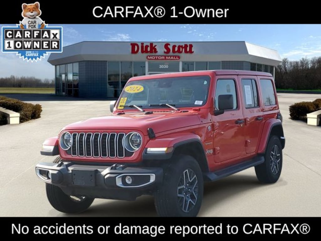 Used 2024 Jeep Wrangler Sahara SUV