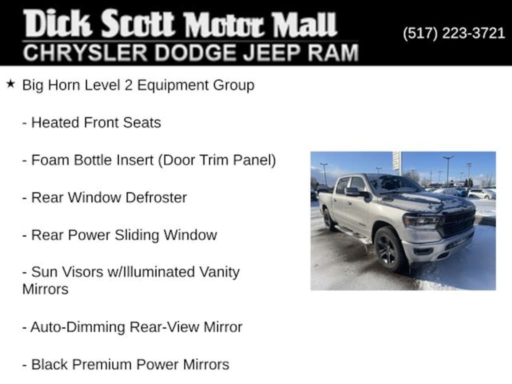 Used 2020 Ram 1500 Big Horn/Lone Star Truck