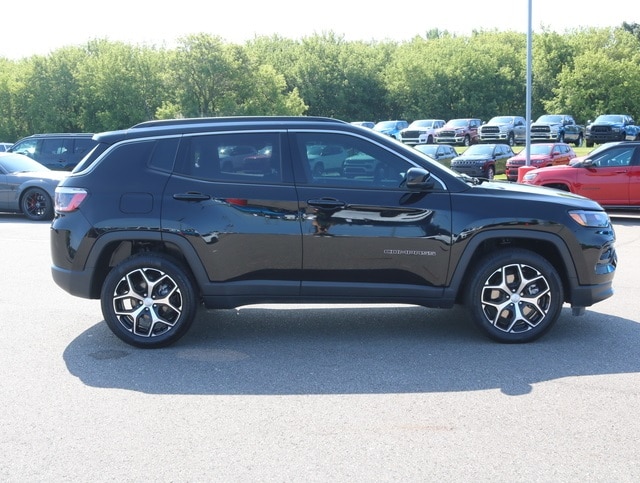 Certified 2024 Jeep Compass Limited with VIN 3C4NJDCN7RT102378 for sale in Fowlerville, MI