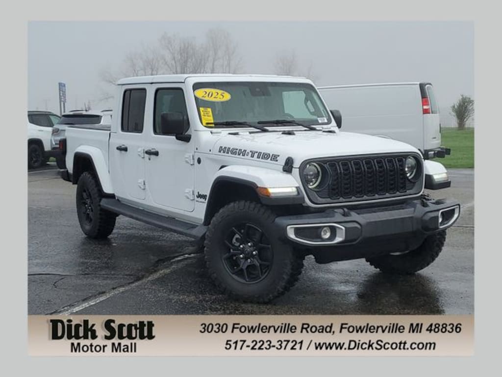 Used 2025 Jeep Gladiator High Tide Truck