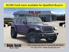 New 2026 Jeep Wrangler Rubicon Sport Utility for sale in Fowlerville MI