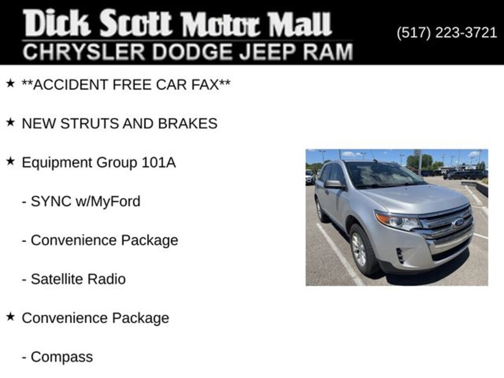 Used 2014 Ford Edge SE SUV