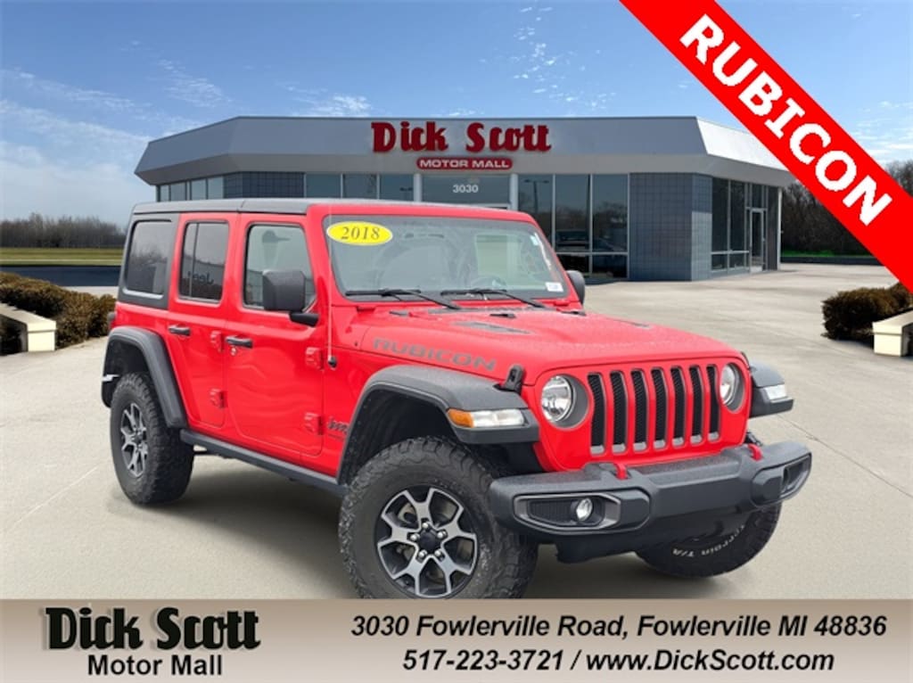 Used 2018 Jeep Wrangler Unlimited Rubicon SUV