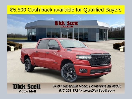 New 2026 Ram 1500 Big Horn/Lone Star Pickup for sale in Fowlerville MI