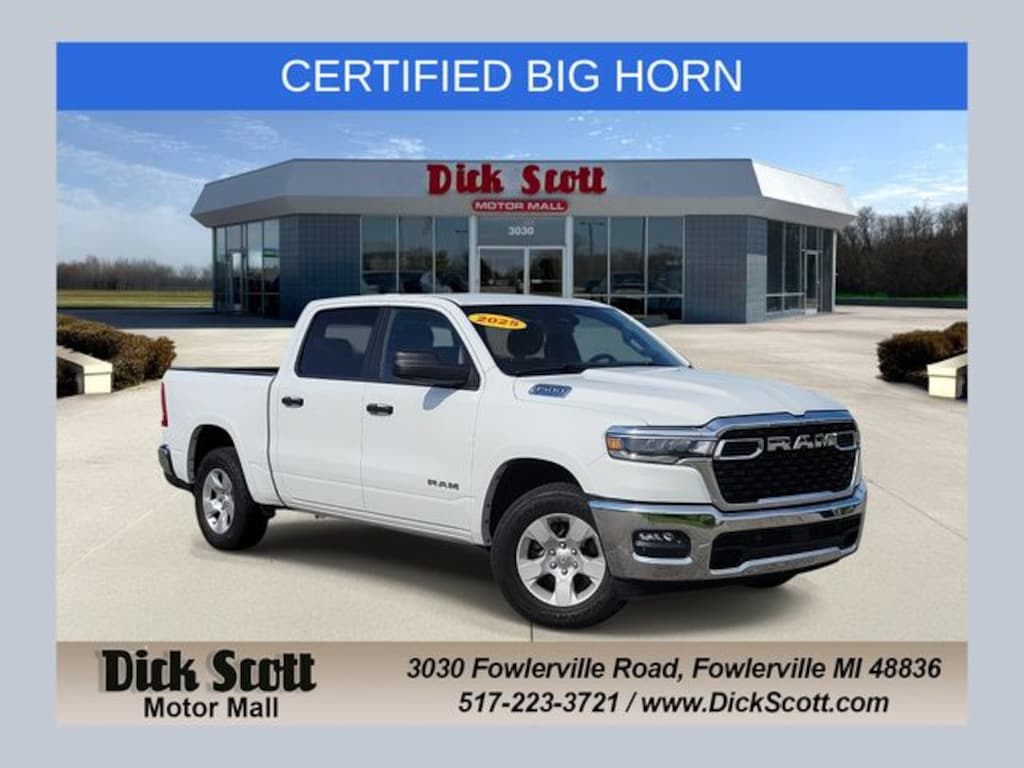 Certified 2025 Ram 1500 Big Horn/Lone Star Truck