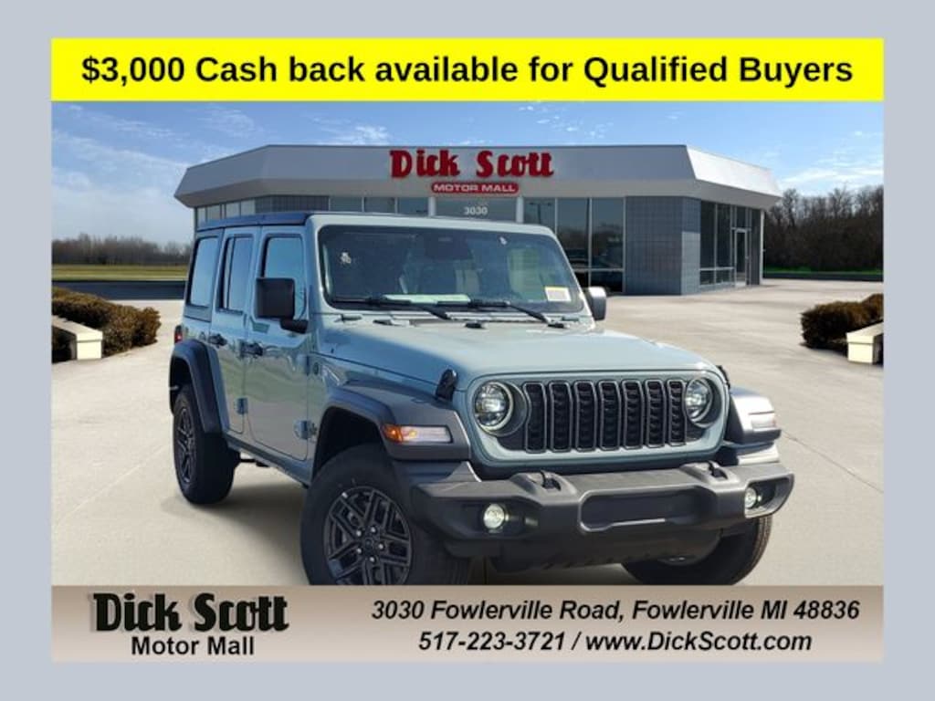 New 2026 Jeep Wrangler Sport Sport Utility