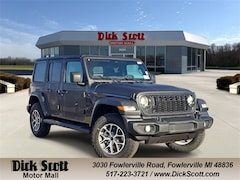 New 2026 Jeep Wrangler Sport Sport Utility for sale in Fowlerville MI