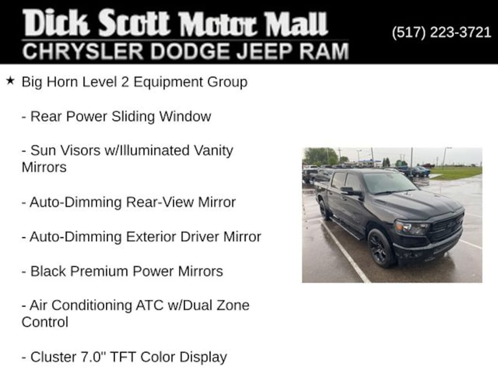 Used 2021 Ram 1500 Big Horn/Lone Star Truck