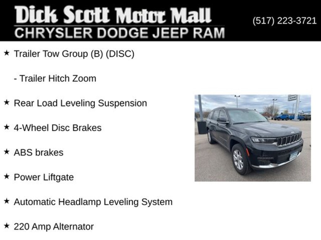 Used 2023 Jeep Grand Cherokee L Limited SUV