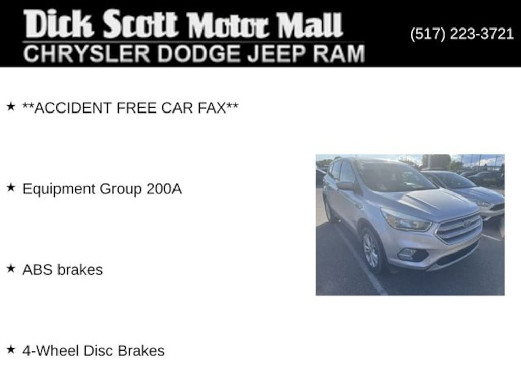 Used 2017 Ford Escape SE SUV
