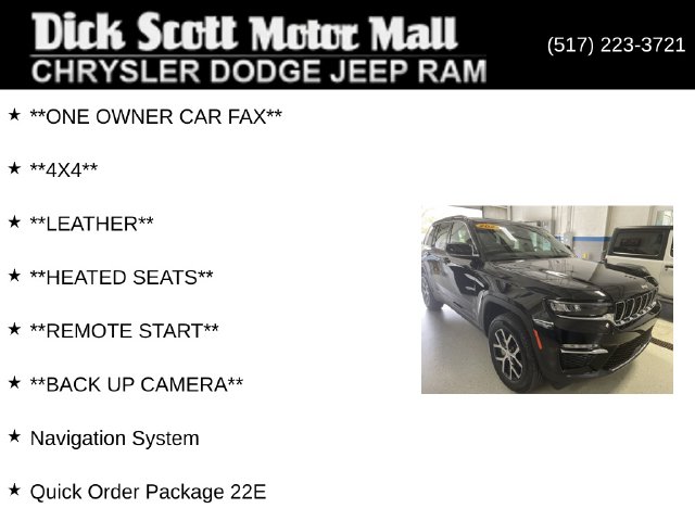 Used 2024 Jeep Grand Cherokee Limited SUV