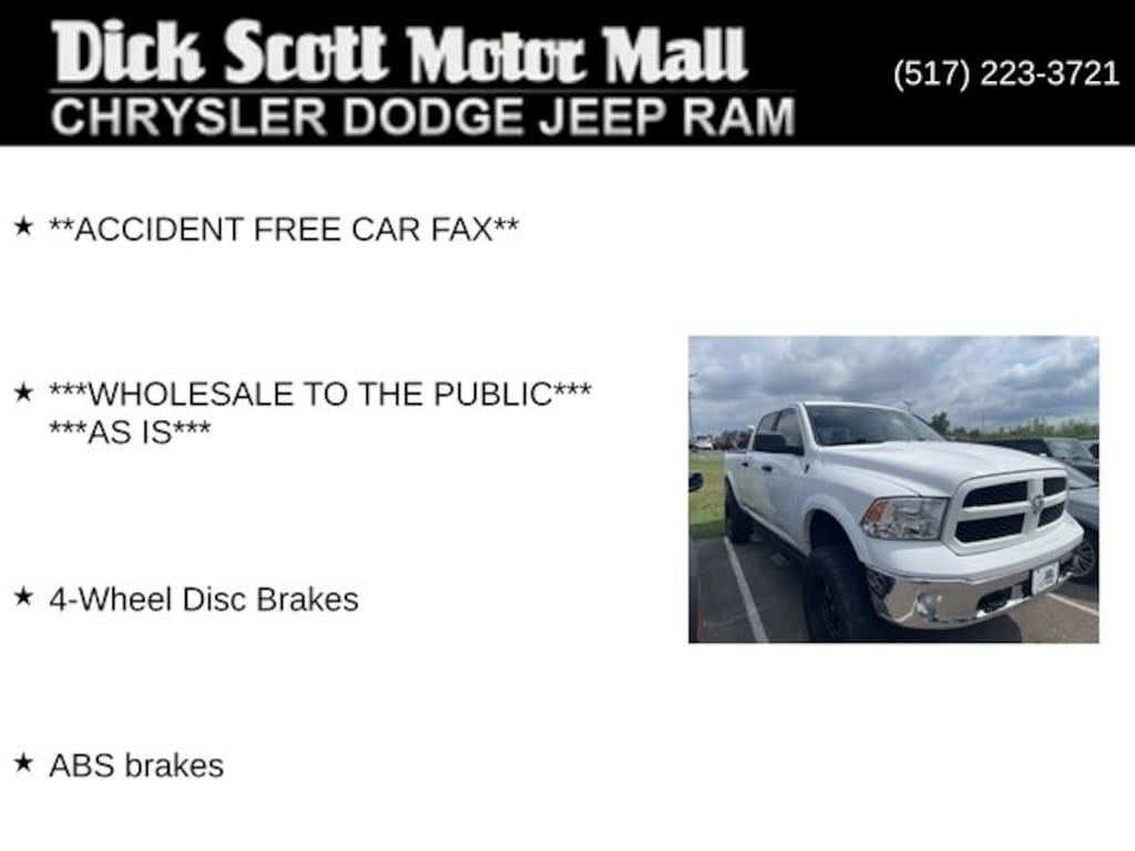 Used 2018 Ram 1500 SLT Truck