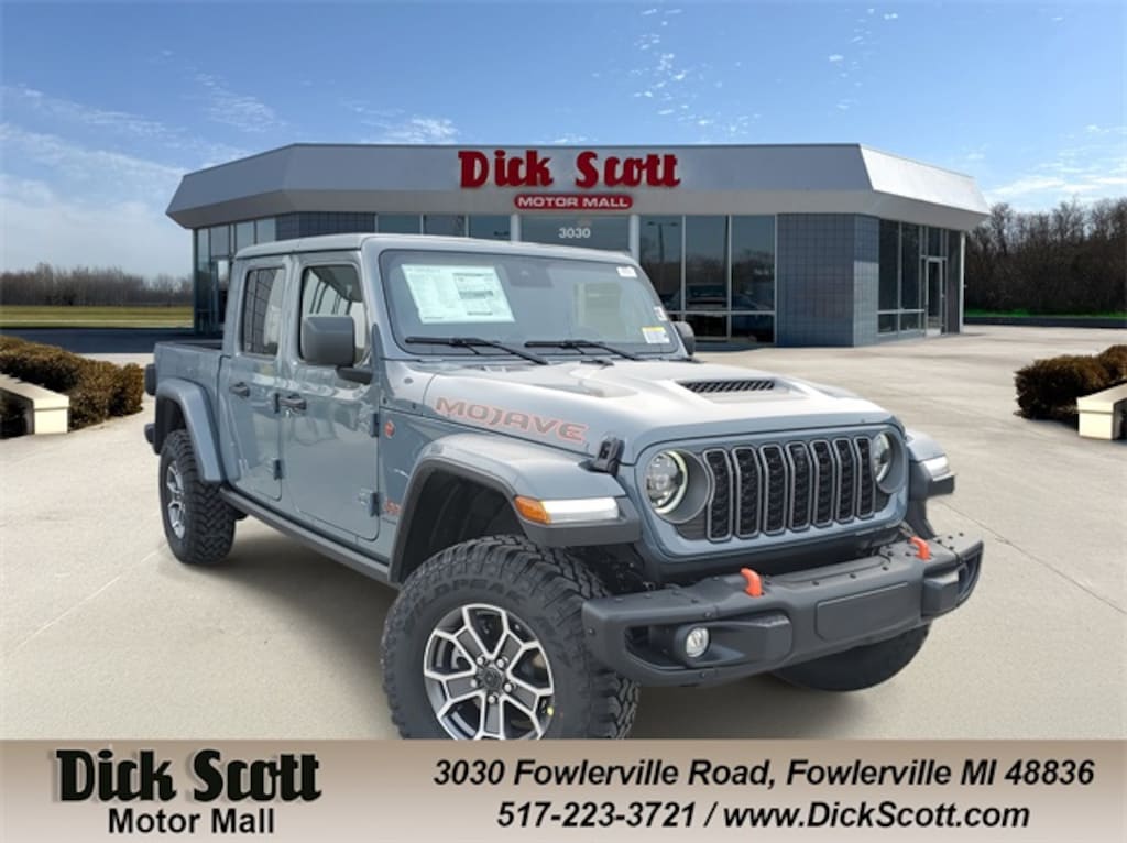 New 2025 Jeep Gladiator Mojave Pickup