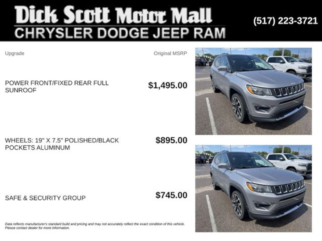 Used 2018 Jeep Compass Limited SUV