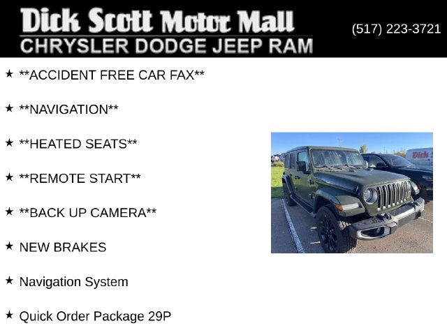 Used 2021 Jeep Wrangler Unlimited Sahara 4xe SUV