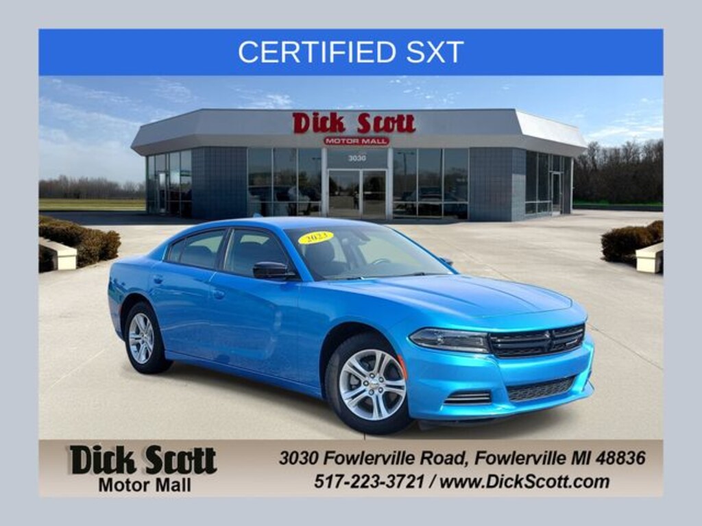 Certified 2023 Dodge Charger SXT Sedan