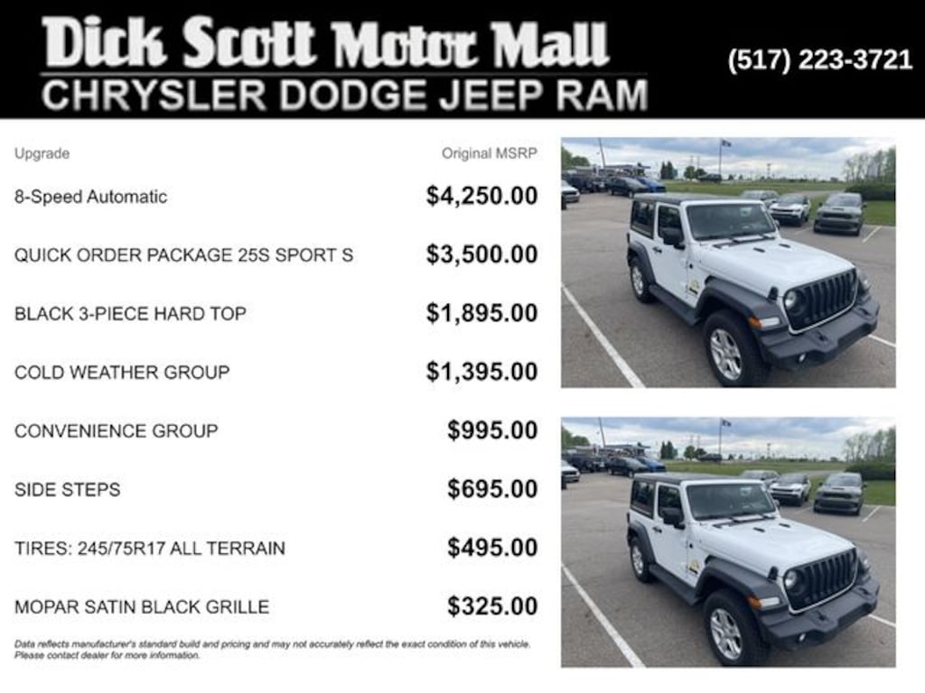 Used 2023 Jeep Wrangler Sport S SUV
