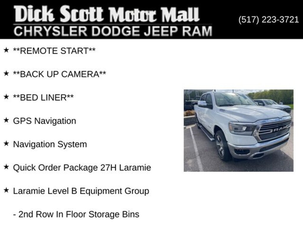Used 2023 Ram 1500 Laramie Truck