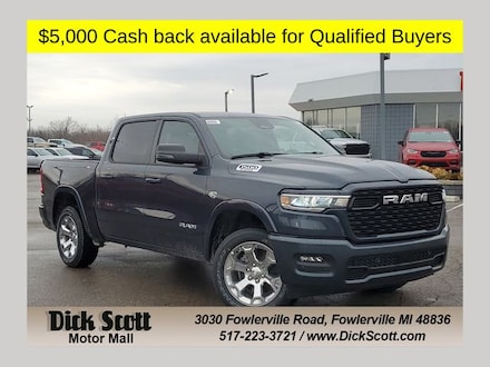 New 2026 Ram 1500 Big Horn/Lone Star Pickup for sale in Fowlerville MI