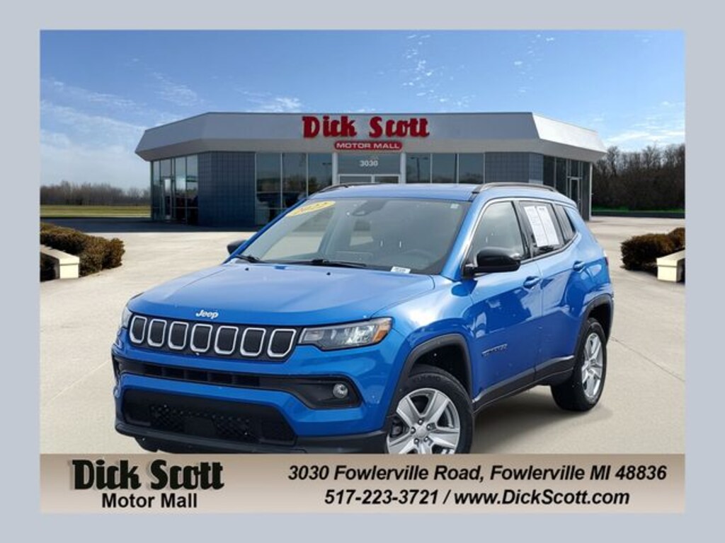 Certified 2022 Jeep Compass Latitude SUV