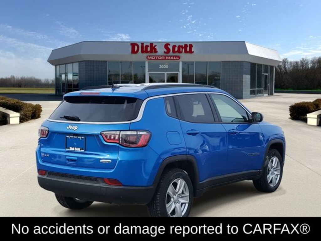 Certified 2022 Jeep Compass Latitude SUV