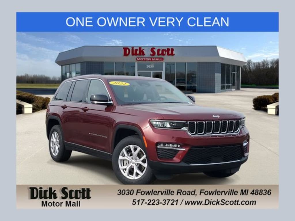 Used 2022 Jeep Grand Cherokee Limited SUV