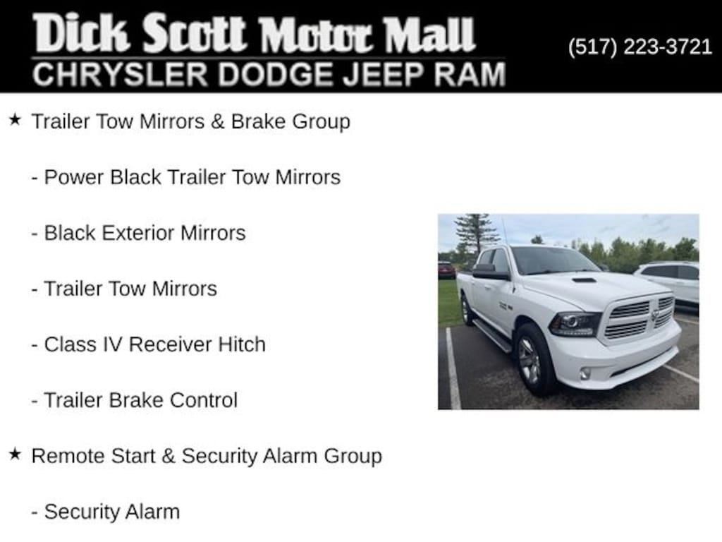 Used 2016 Ram 1500 Sport Truck