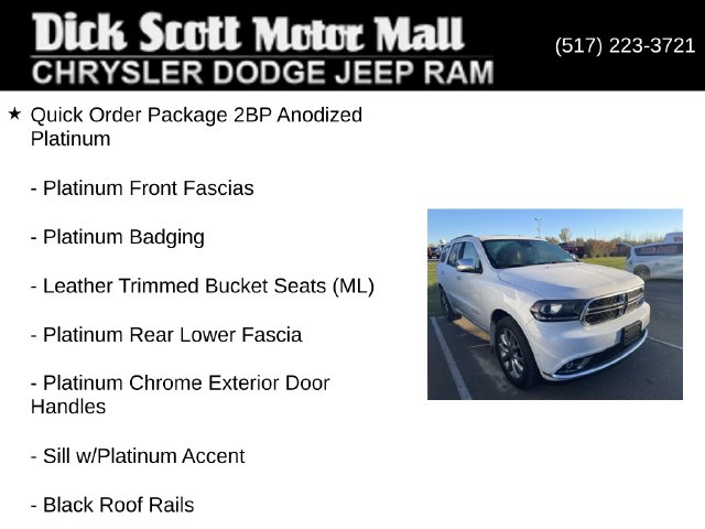 Used 2019 Dodge Durango Citadel SUV