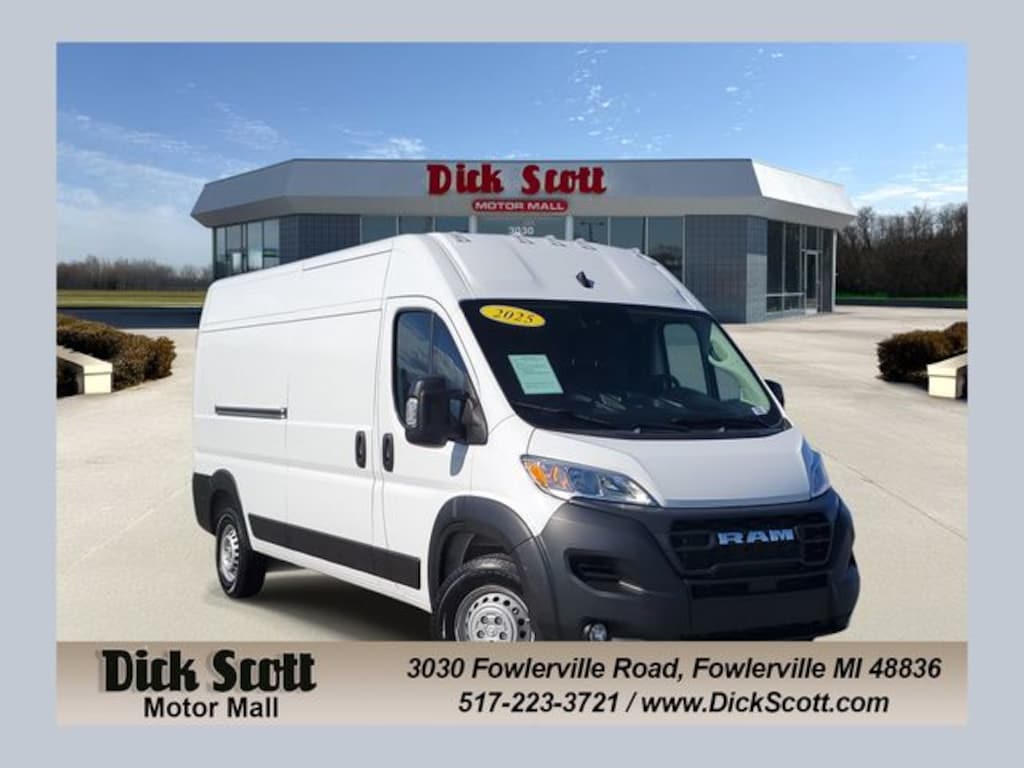 Used 2025 Ram Promaster 2500 High Roof Cargo Van