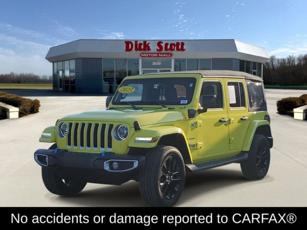 Used 2023 Jeep Wrangler Sahara 4xe SUV