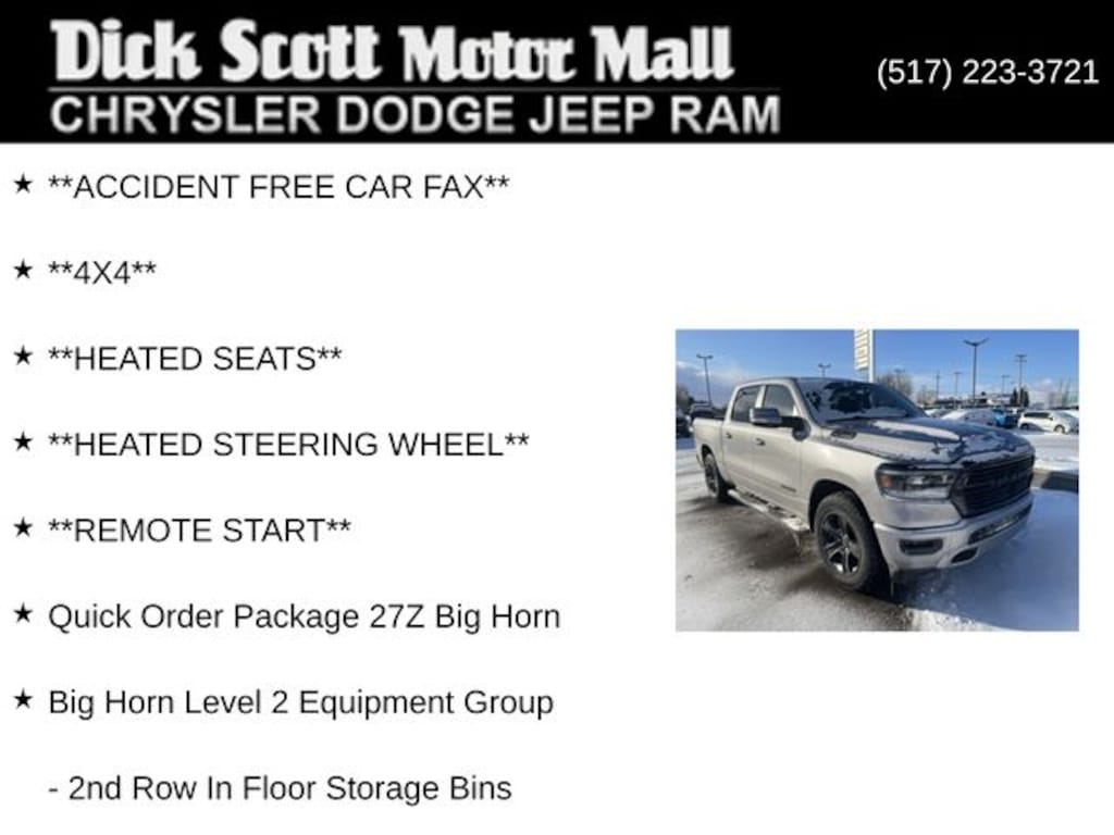 Used 2020 Ram 1500 Big Horn/Lone Star Truck