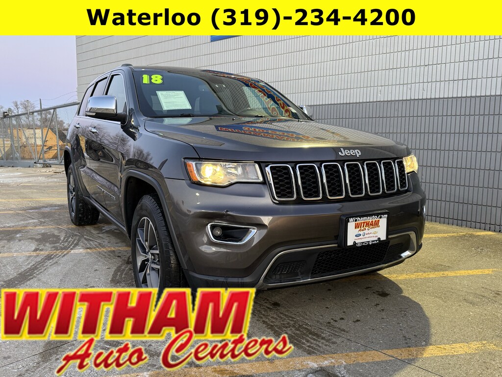 Used 2018 Jeep Grand Cherokee Limited 4x4 SUV