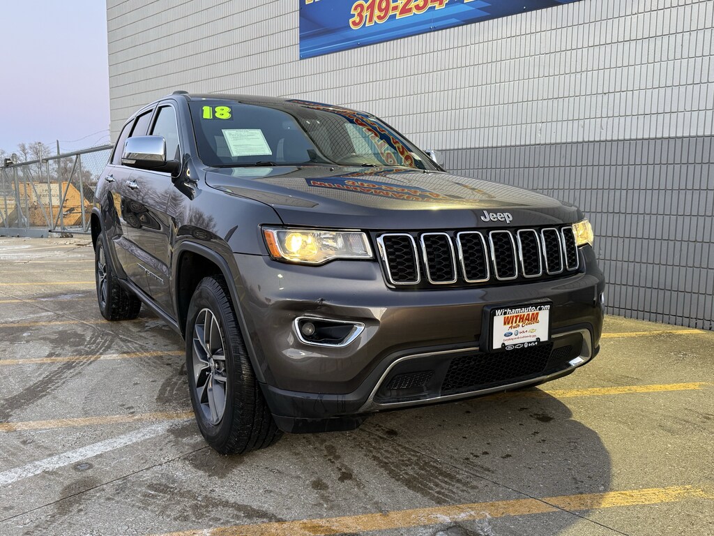 Used 2018 Jeep Grand Cherokee Limited 4x4 SUV