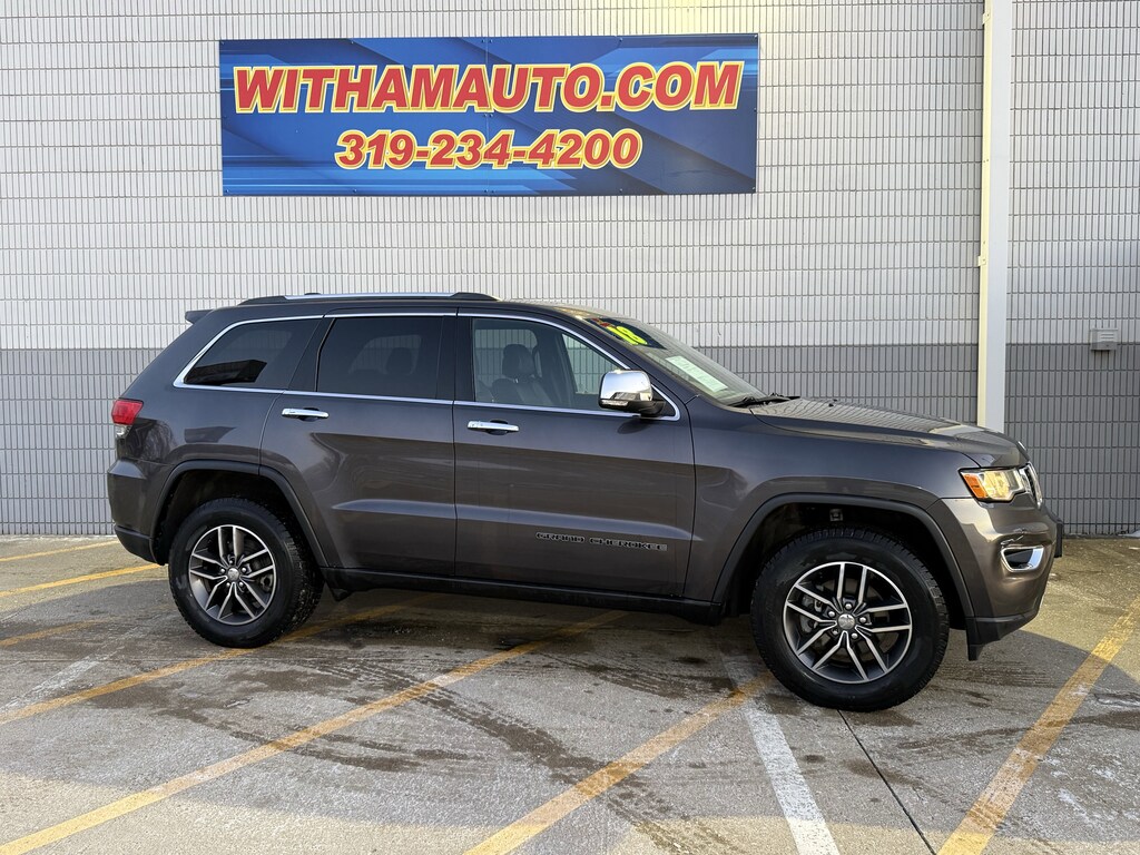 Used 2018 Jeep Grand Cherokee Limited 4x4 SUV