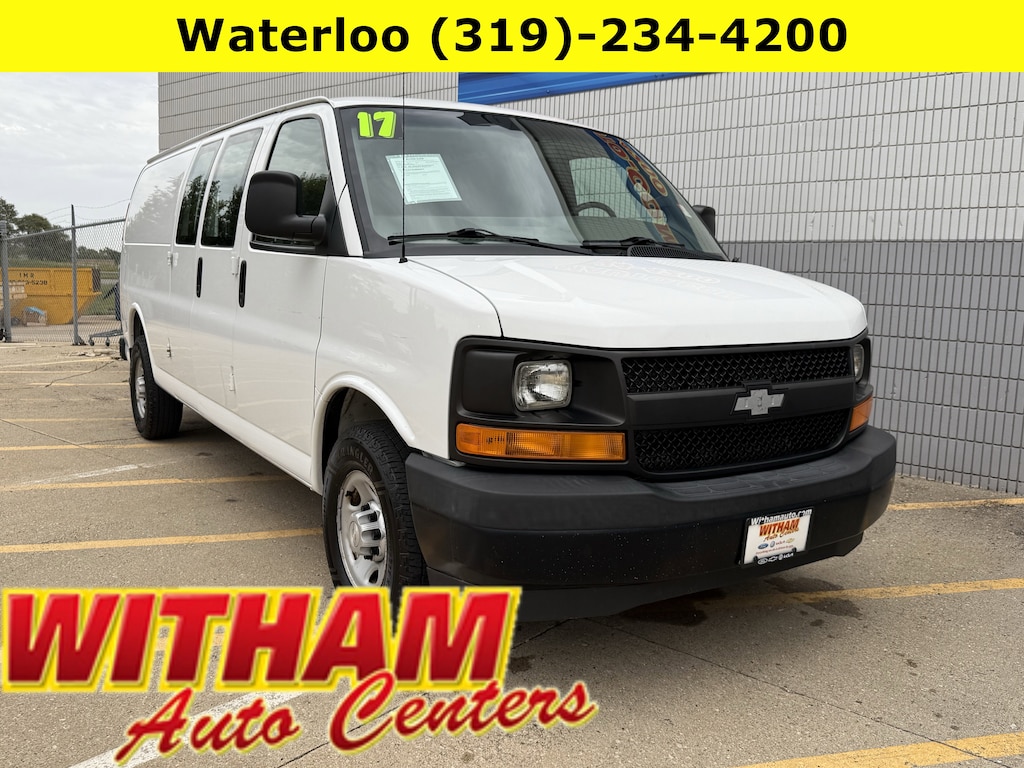 Used 2017 Chevrolet Express Cargo Van Van Extended Cargo Van